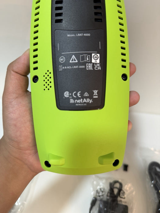 NETALLY LINKRUNNER AT 4000 NETWORKS TESTER W/ CHARGER (NEW SEALED) & ALLY CARE