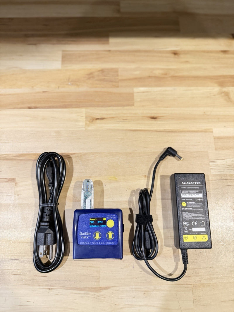 OXSIM FLEX OXIMETER SIMULATOR WITH CHARGER CALIBRATED 2024 TESTED