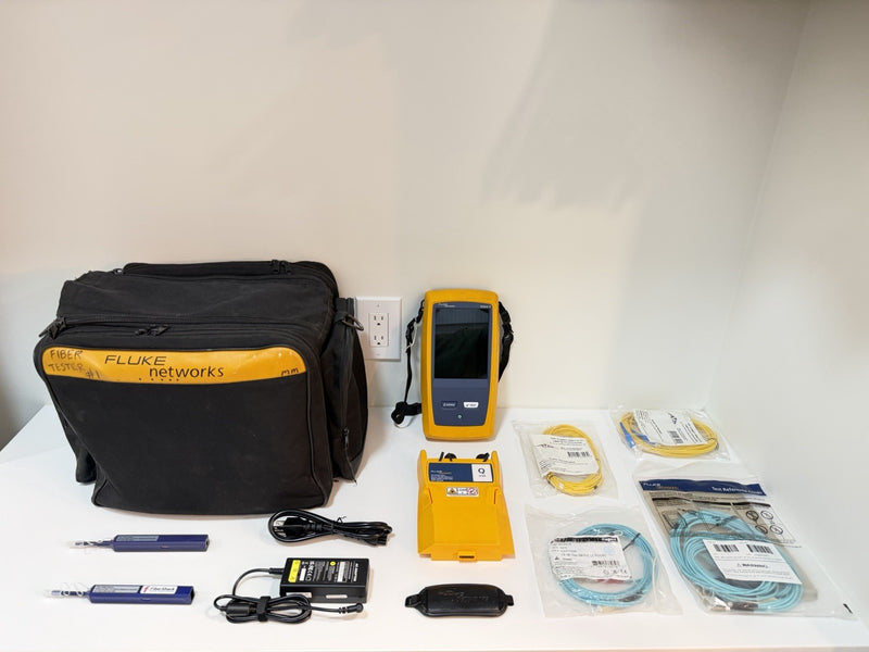 FLUKE NETWORKS OFP2-100-QI OPTIFIBER PRO QUAD OTDR V2 KIT CALIBRATED 2025