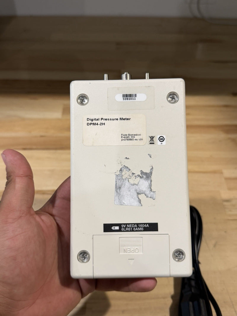 FLUKE BIOMEDICAL DPM4-2H PARAMETER TESTER WITH CHARGER & BAG CALIBRATED 2025