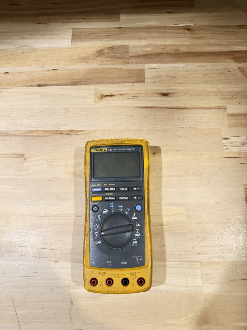 FLUKE 187 TRUE RMS MULTIMETER FOR PARTS