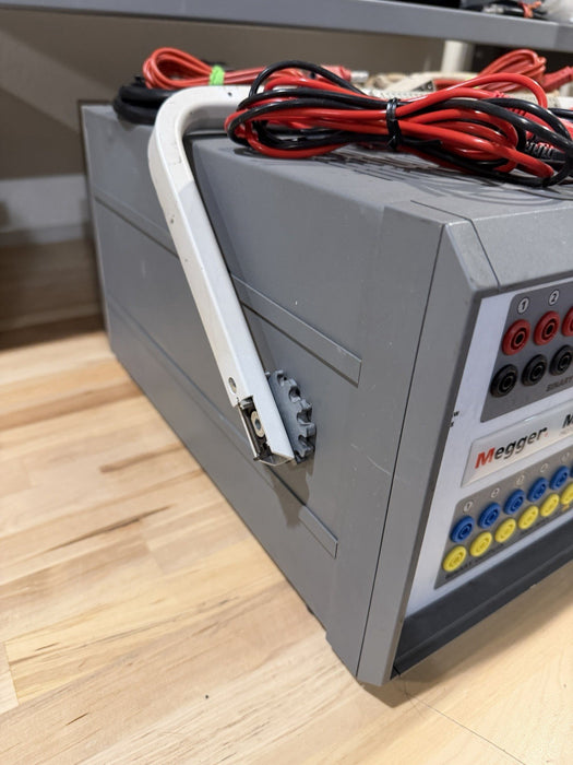 MEGGER MPRT8430 PROTECTIVE RELAY TESTING SYSTEM & TOUCHVIEW INTERFACE & LEADS