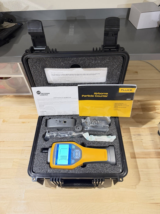 FLUKE 985 AIRBORNE PARTICLE COUNTER TESTER CALIBRATED 2025 TESTED