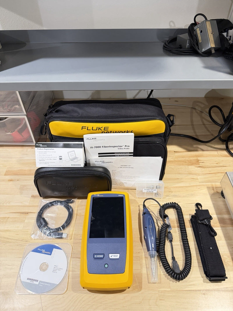 FLUKE NETWORKS FI-7000 FIBER INSPECTOR PROBE KIT