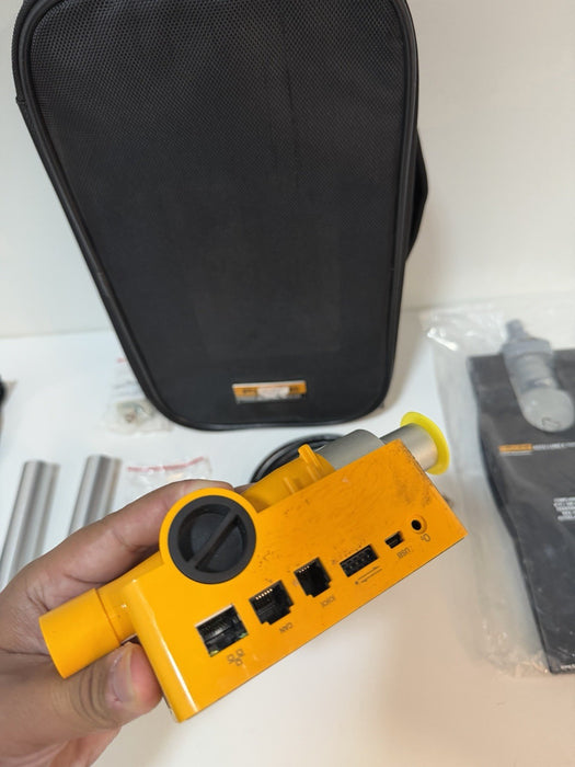 FLUKE BIOMEDICAL VT305 GAS FLOW ANALYZER W/ ACCESSORIES (TESTED) FREE SHIPPING
