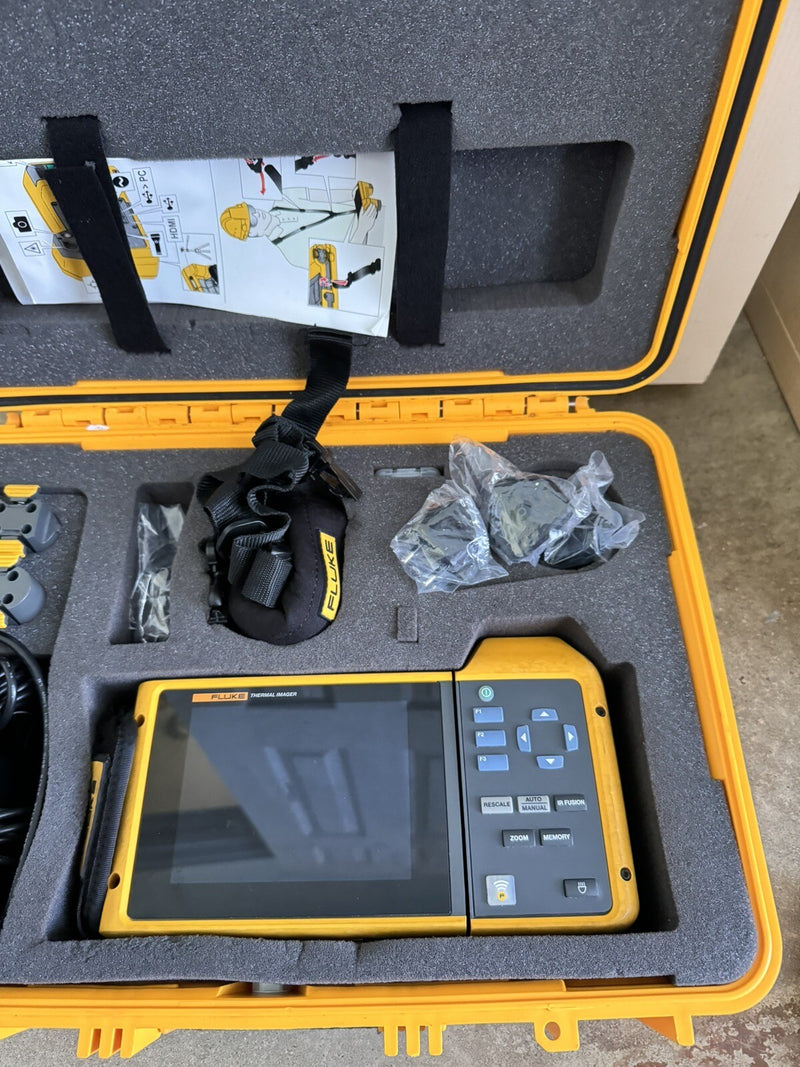FLUKE FLK-TIX501 60HZ INFD CAMERA COLOR LCD RARE