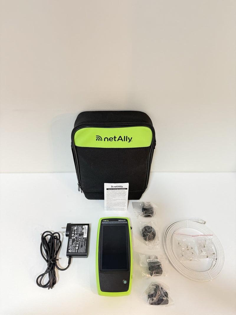 NETSCOUT AIRCHECK G2 KIT WITH ACCESSORIES TESTED