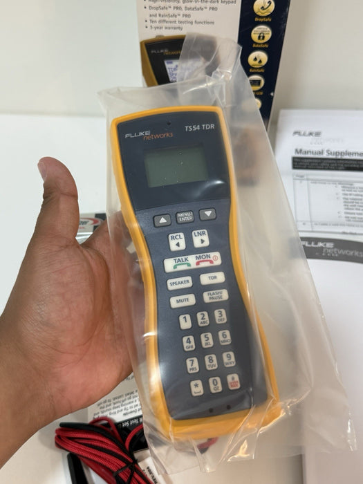 FLUKE NETWORKS TS54 TDR TEST SET (NEW FACTORY SEALED) SHIPS FAST