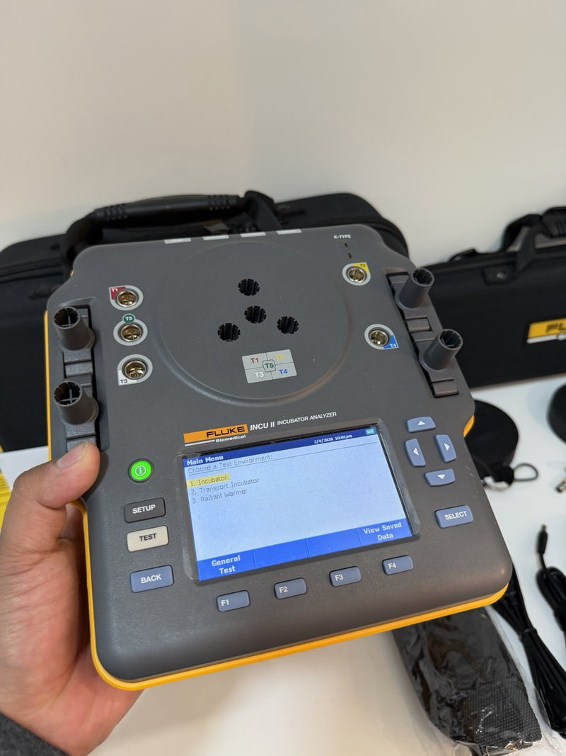 FLUKE INCU II INCUBATOR ANALYZER KIT CALIBRATED 2024 TESTED