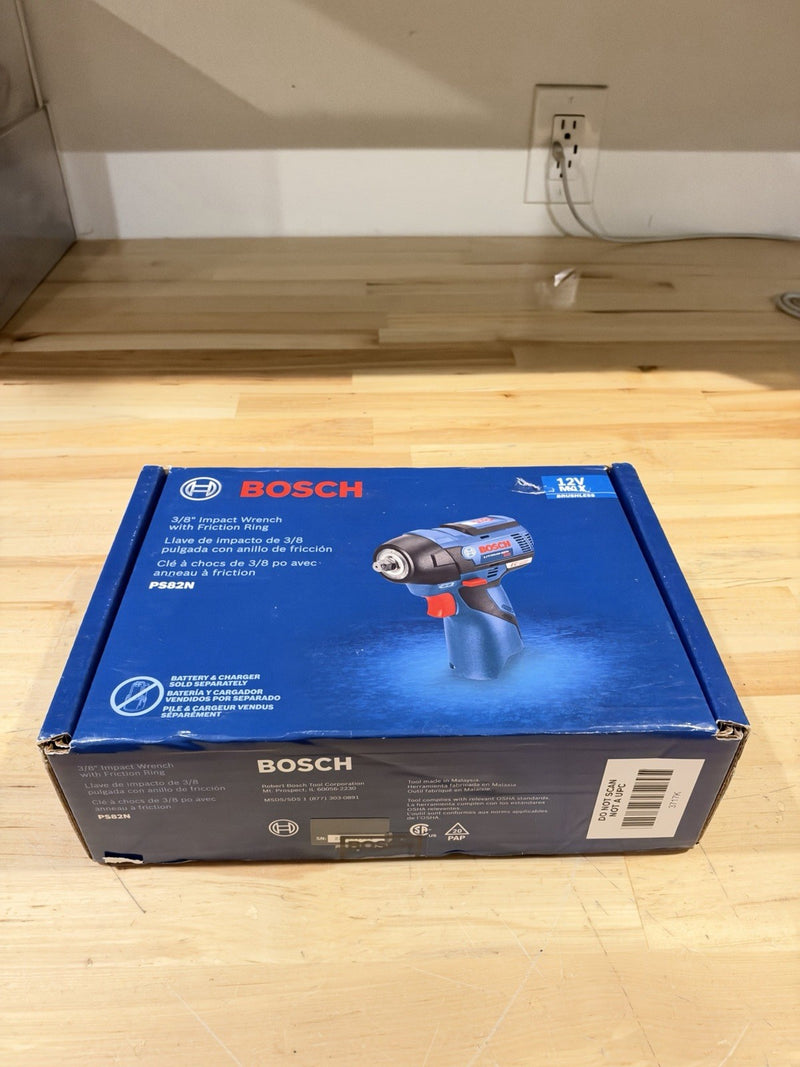 BOSCH PS82N CORDLESS IMPACT WRENCH 12V MAX 3/8" (NEW SEALED) TOOL ONLY