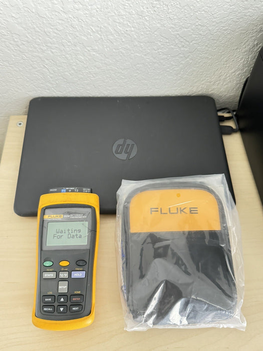 FLUKE HART SCIENTIFIC 1524 DUAL CHANNEL REFERENCE THERMOMETER