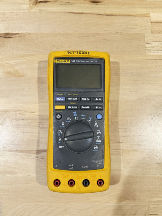FLUKE 187 TRUE RMS MULTIMETER FOR PARTS