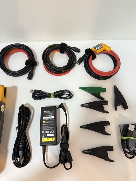 FLUKE 435 II POWER QUALITY & ENERGY ANALYZER WITH ACCESSORIES CALIBRATED 2025