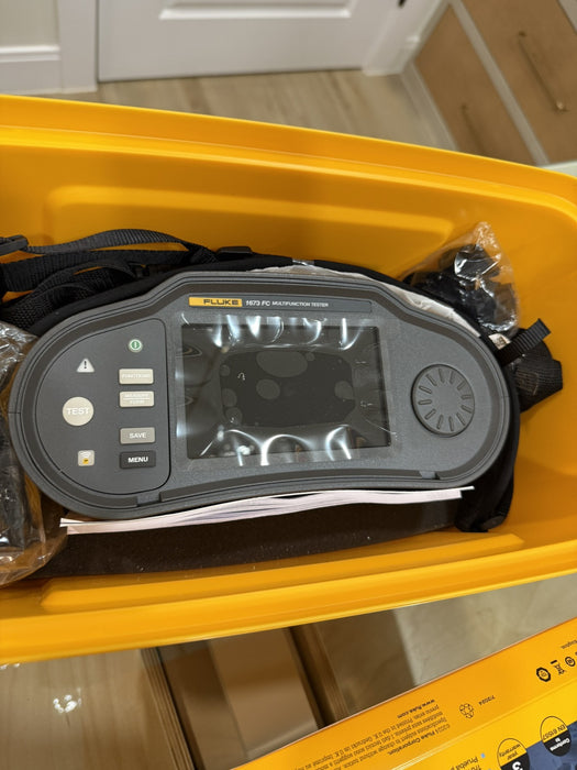 FLUKE 1673FC MULTIFUNCTION INSTALLATION TESTER W/AUTO TEST (NEW FACTORY SEALED)
