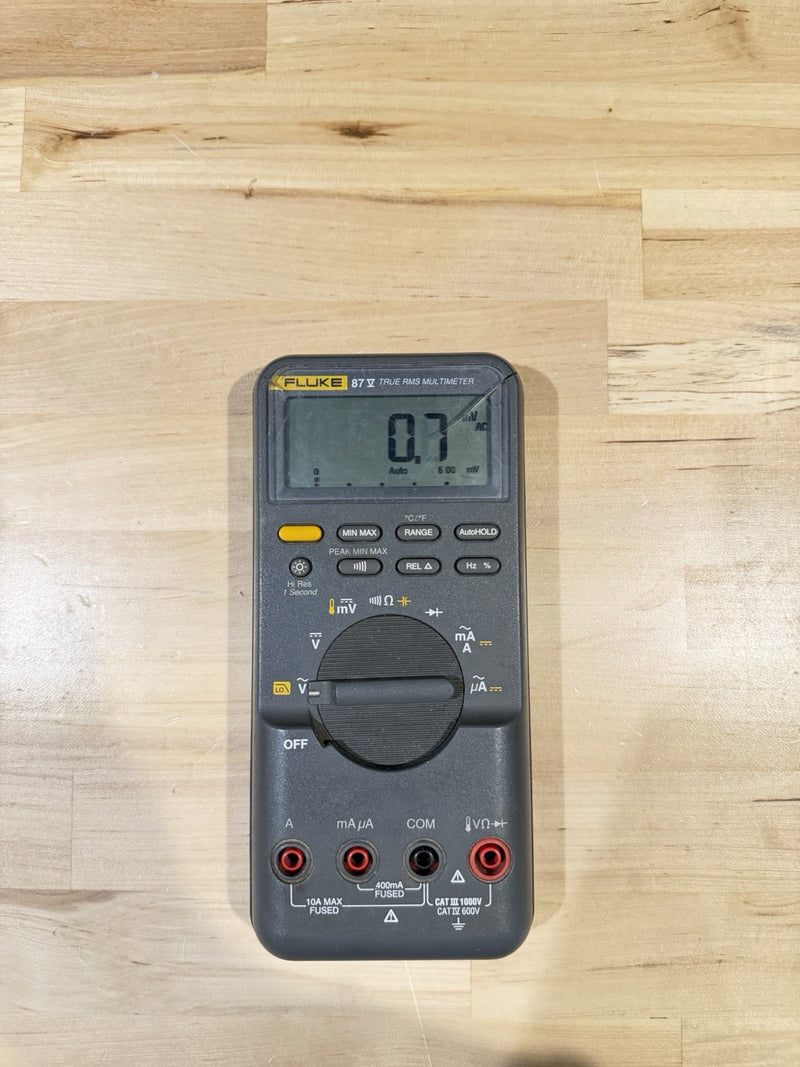 FLUKE 87V TRUE RMS MULTIMETER FOR PARTS