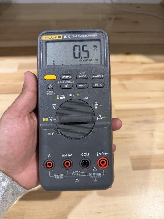 FLUKE 87V TRUE RMS MULTIMETER FOR PARTS