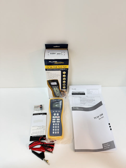FLUKE NETWORKS TS54 TDR TEST SET (NEW FACTORY SEALED) SHIPS FAST