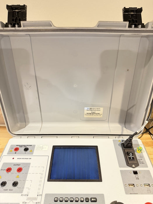 MEGGER MCT1600 CURRENT TRANSFORMER TEST SET FOR PARTS