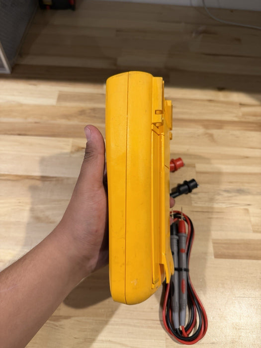 FLUKE 289 TRUE RMS ELECTRONIC LOGGING DIGITAL MULTIMETER W/ LEADS & CLIPS #8