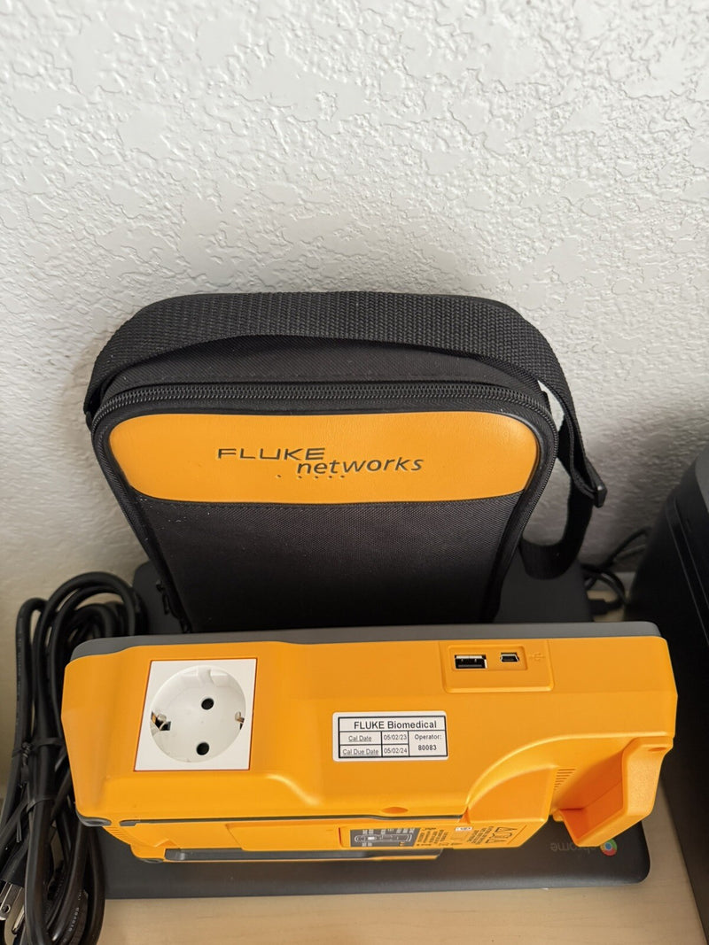 FLUKE ESA615 EU 230V ELECTRICAL SAFETY ANALYZER CALIBRATED 2024