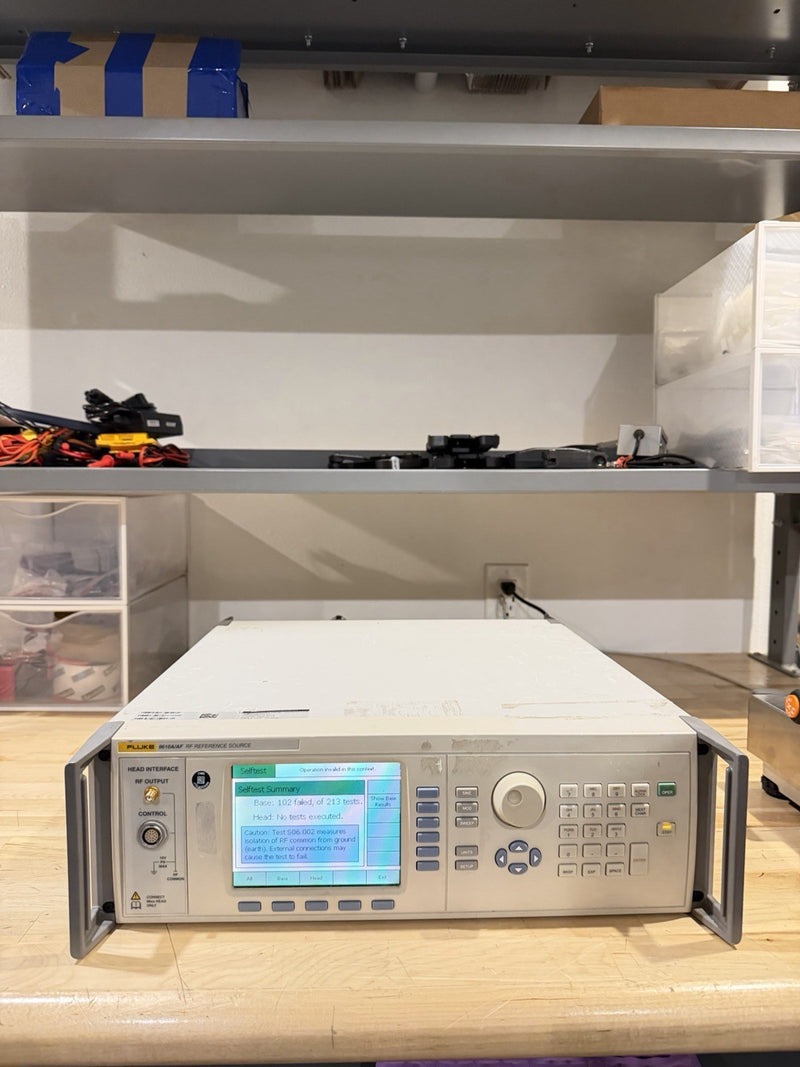 FLUKE 9610A/AF RF REFERENCE SOURCE - FREE SHIPPING (SHIPS FAST) - PARTS ONLY