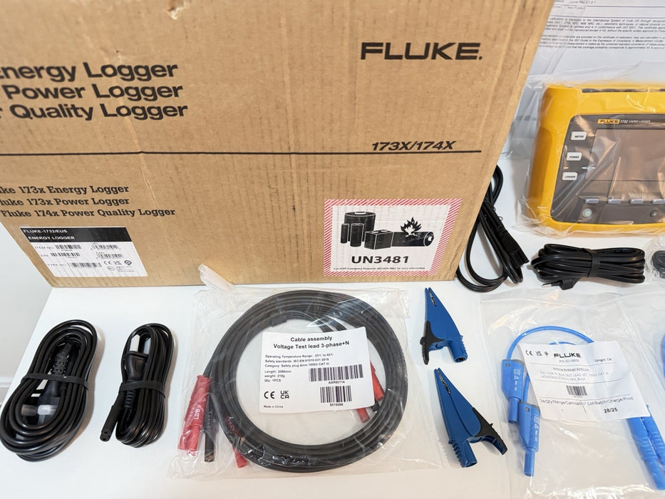 FLUKE 1732/EUS ENERGY LOGGER (NEW FACTORY BOX) CALIBRATED 2026- SHIPS FAST