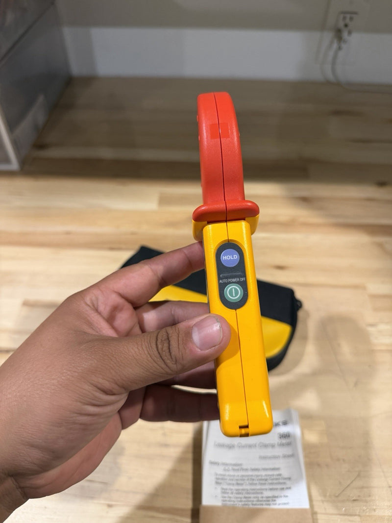 FLUKE 360 AC LEAKAGE CURRENT CLAMP METER TESTED RARE