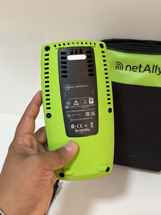 NETALLY AIRCHECK G3 PRO WIRELESS TESTER W/ CHARGER & BAG - SHIPS FAST / TESTED