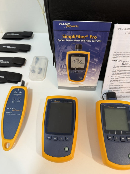 FLUKE NETWORKS FTK1475 POWER METER MULTIMODE KIT NEW SEALED