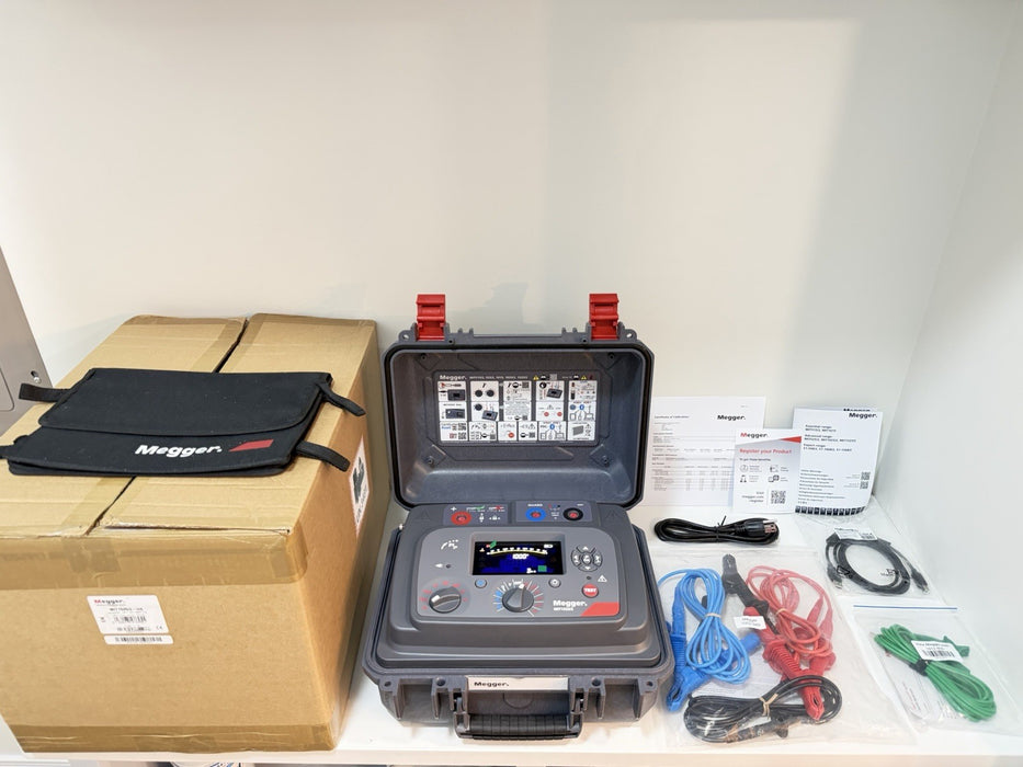 MEGGER MIT1525-2 15KV ADVANCED INSULATION TESTER(CALIBRATED 2026/2027)NEW SEALED