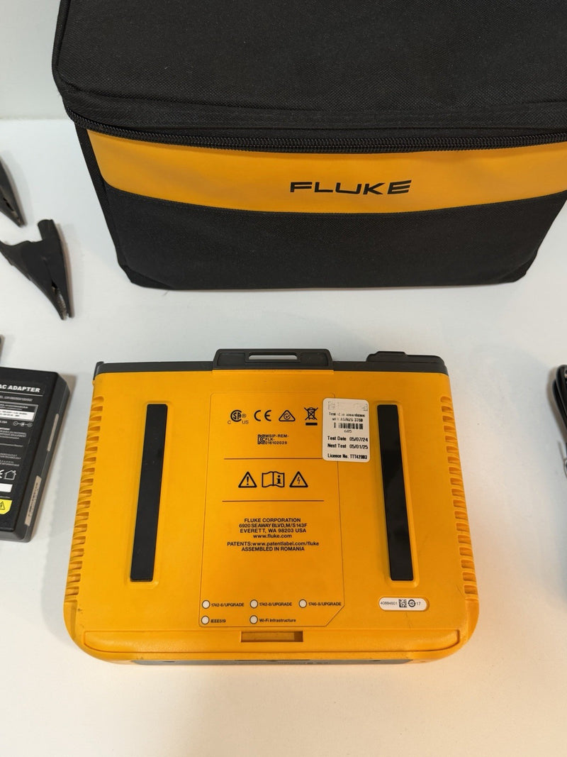 FLUKE 1746 POWER QUALITY LOGGER CALIBRATED 2025 TESTED