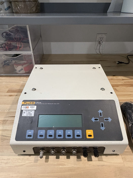 FLUKE CUFFLINK NON INVASIVE BLODD PRESSURE ANALYZER (CALIBRATED 2026) TESTED