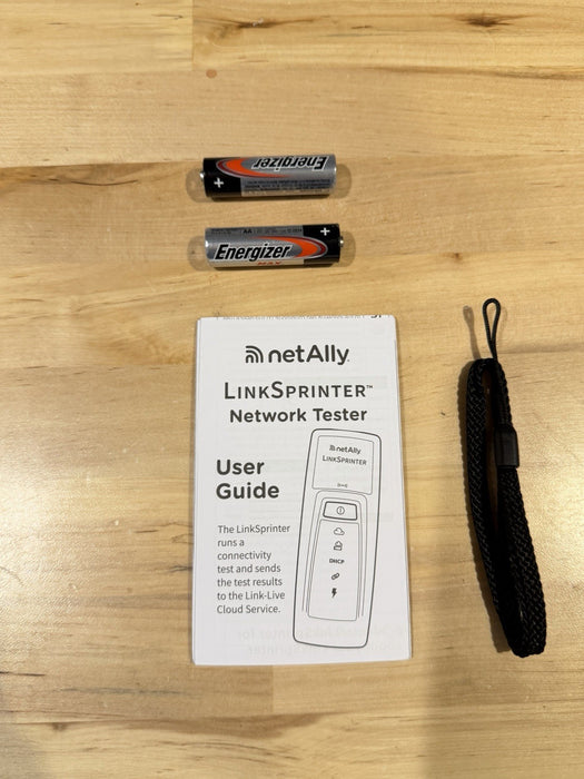 NETALLY LINKSPRINTER 300 NETWORK TESTER NEW SEALED