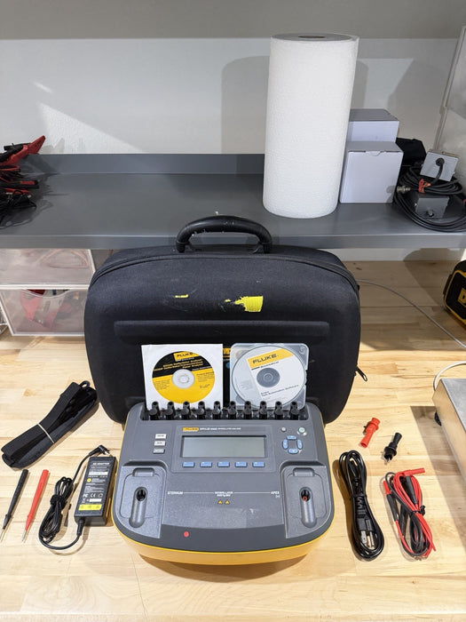 FLUKE BIOMEDICAL IMPULSE 6000D ANALYZER W LEADS & CHARGER - TESTED / SHIPS FREE