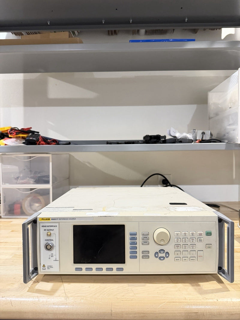 FLUKE 9640A RF REFERENCE SOURCE (PARTS ONLY) F DOESN’T TURN ON- SHIPS FAST
