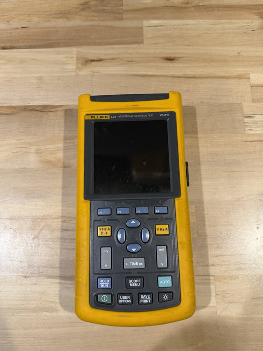 FLUKE 123 INDUSTRIAL SCOPEMETER FOR PARTS