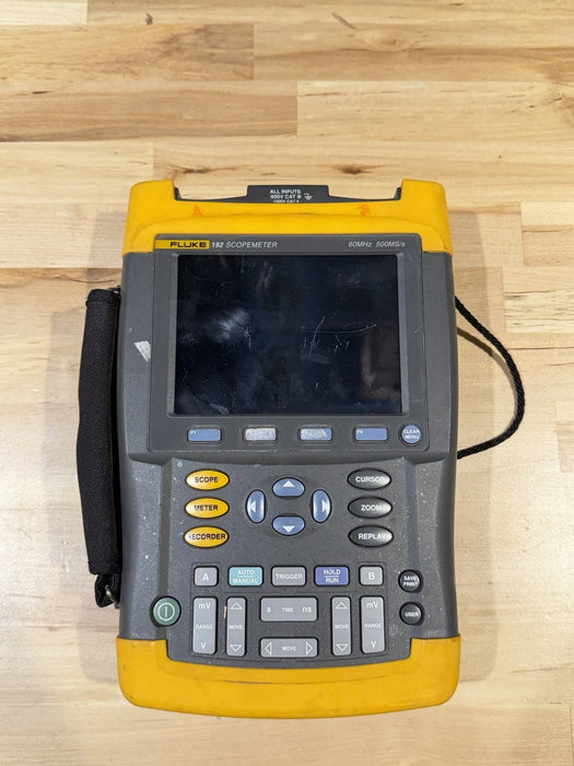 FLUKE 192 SCOPEMETER (PARTS ONLY) DOESN’T WORK - SHIPS FAST