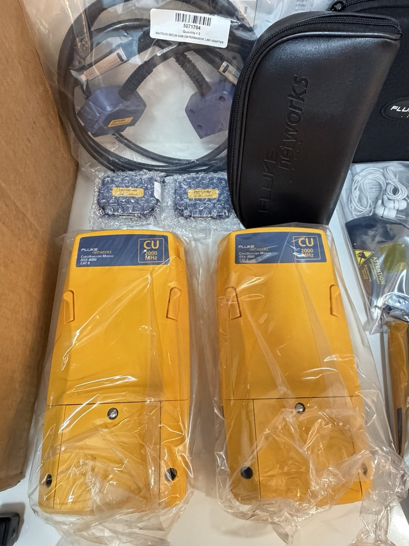 FLUKE NETWORKS DSX2-8000QI/GLD 2 GHZGLD 1 YEAR SUPPORT MFD 2025