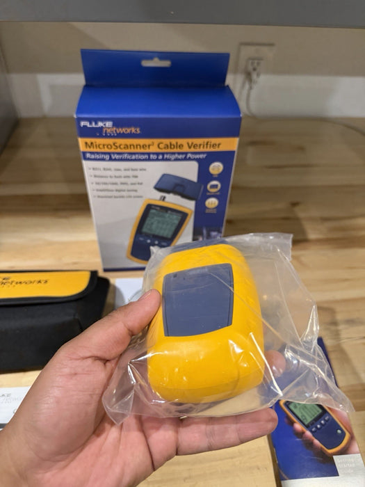 FLUKE NETWORKS MICROSCANNER 2 CABLE VERIFIER