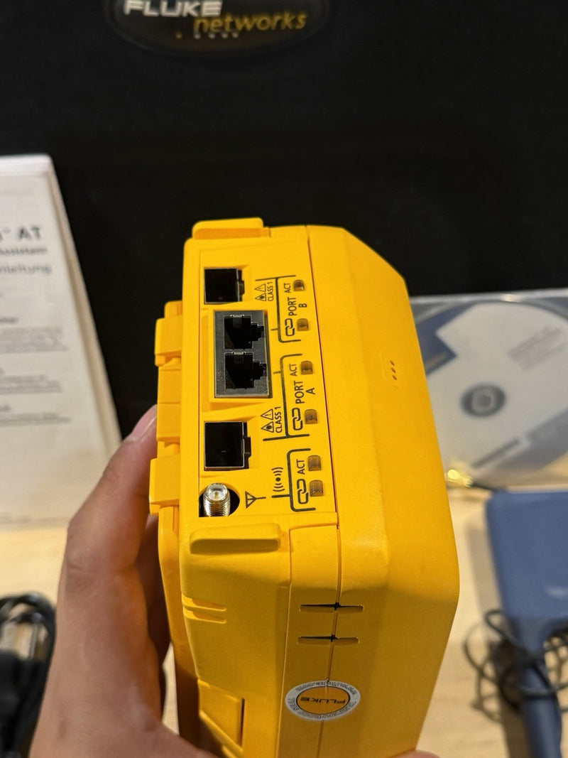FLUKE NETWORKS VERSIV TFS ONE TOUCH AT NETWORK ASSISTANT KIT TESTED