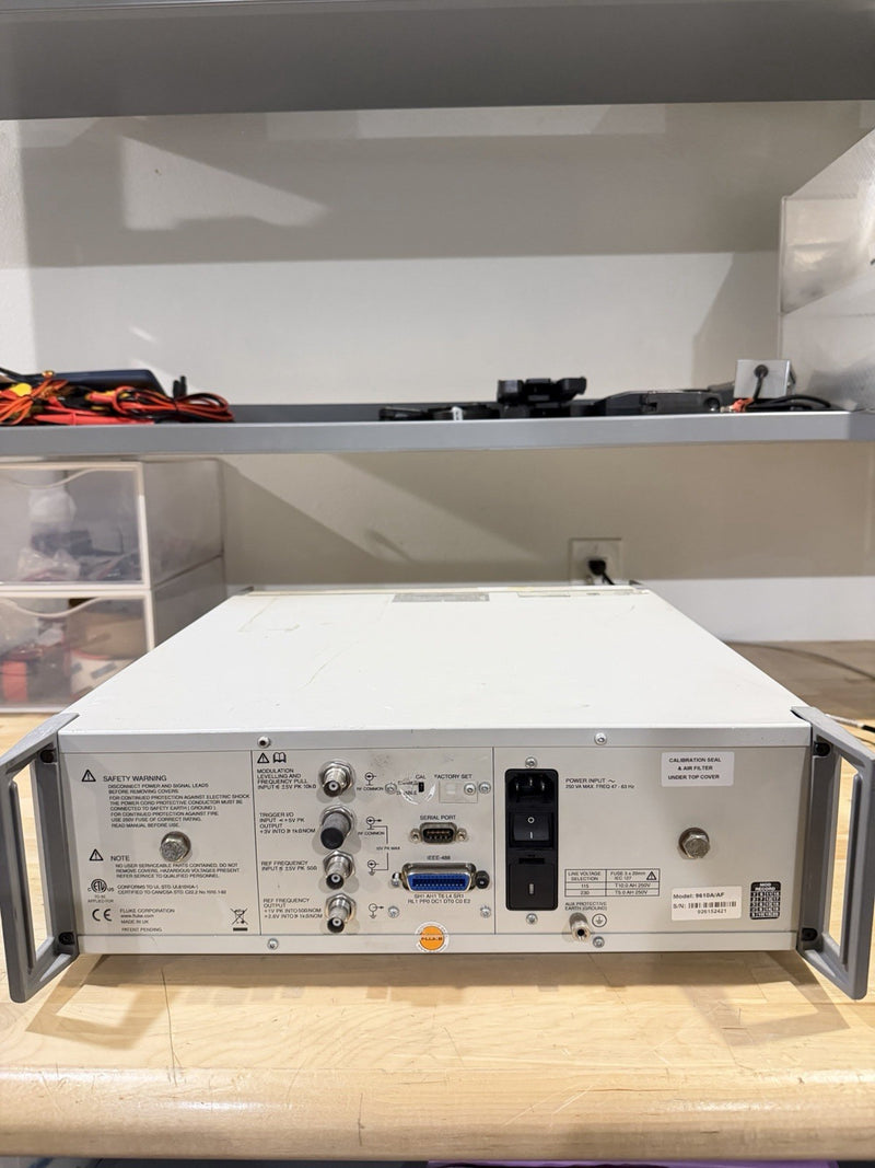 FLUKE 9610A/AF RF REFERENCE SOURCE - FREE SHIPPING (TESTED PASS ALL TESTS)