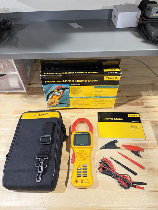 FLUKE 355 AC/DC CLAMP METER 2000A TESTED