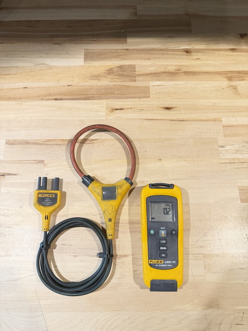 FLUKE A3001 FC AC CURRENT IFLEX METER WITH PROBE TESTED