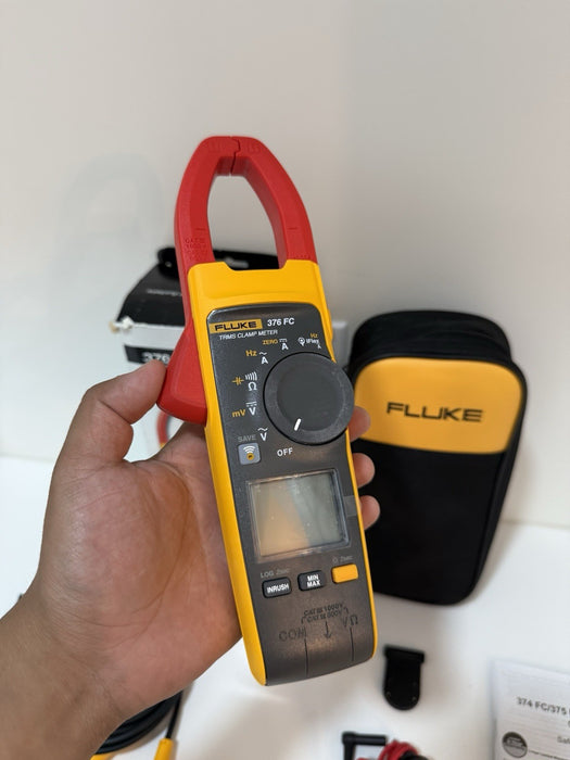 FLUKE 376FC WIRELESS TRUE RMS AC/DC CLAMP METER ( NEW FACTORY SEALED) SHIPS FAST