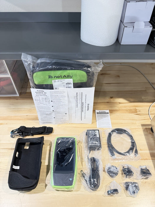 NETALLY AIRCHECK G2 & ACCESSORIES NEW SEALED - SHIPS FREE / SHIPS FAST