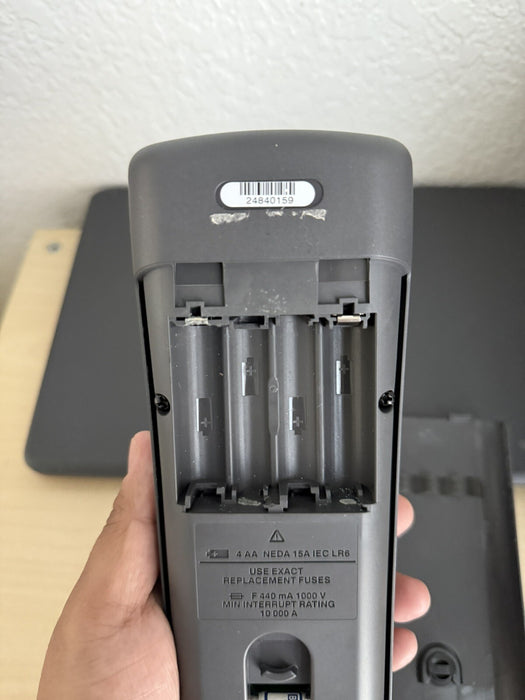 FLUKE 1587 INSULATION TESTER FOR PARTS