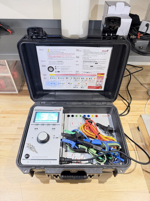 SCHLEICH MOTORANALYZER 2 W/ LEADS & CHARGER (TESTED) FREE SHIPPING