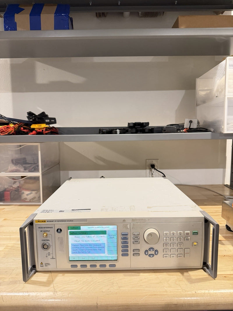 FLUKE 9610A/AF RF REFERENCE SOURCE - FREE SHIPPING (SHIPS FAST) - PARTS ONLY