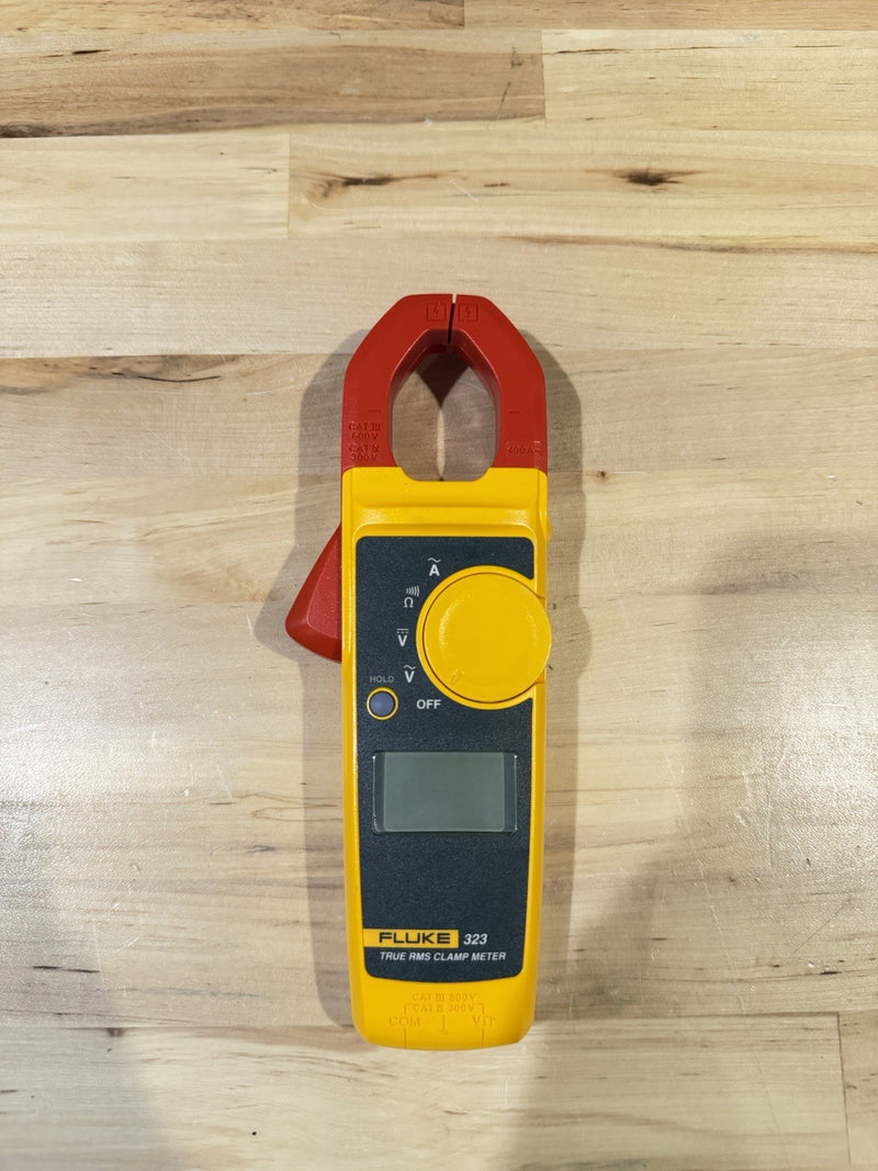 FLUKE 323 TRUE RMS CLAMP METER FOR PARTS