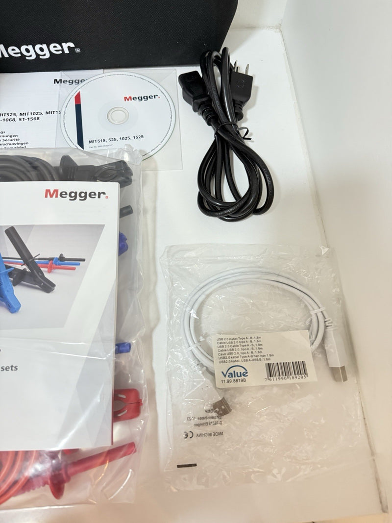 MEGGER MIT1025 10KV INSULATION RESISTANCE TESTER